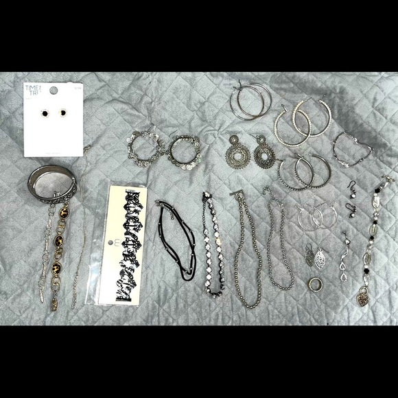 BUNDLE SALE- BLACK AND SILVER - Picture 1 of 16